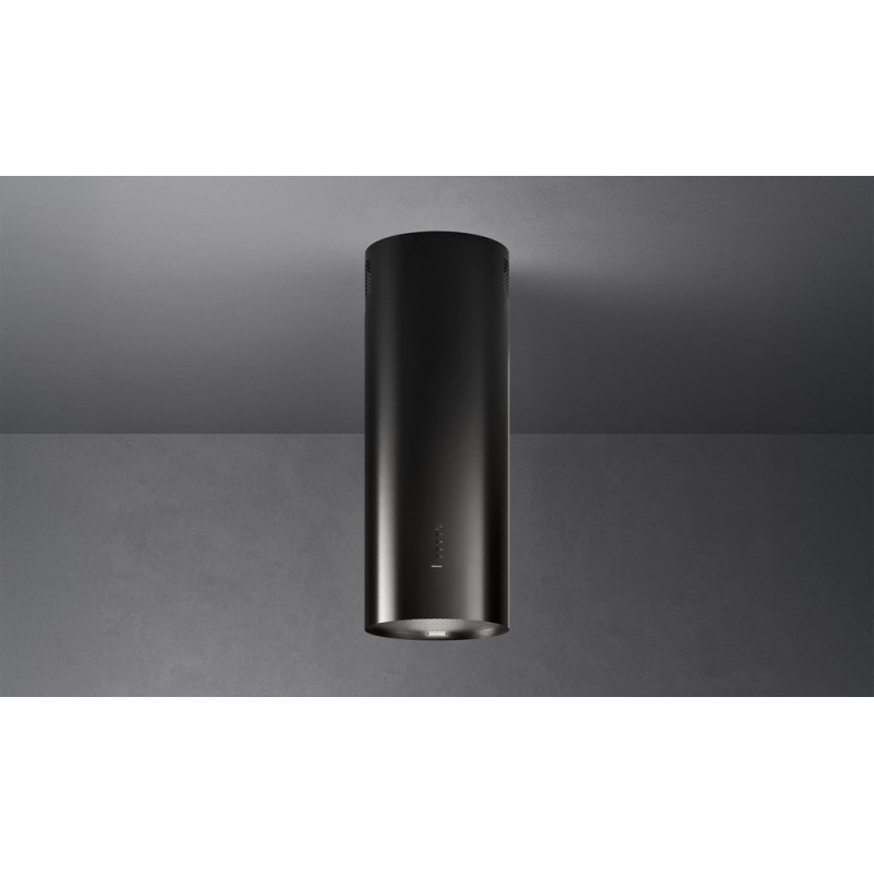 CPOI90.E11P2#EUN490F Hotte îlot Falmec Polar Evo finition noire 35 cm