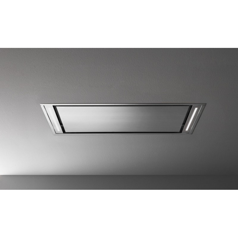 CSMI20.E3P2#ZZZI400F Hotte de plafond Falmec Stella Plus finition acier inoxydable 120 cm