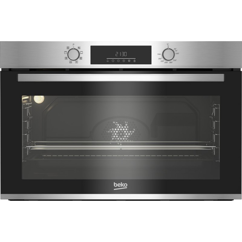  Horno multifunción de acero inoxidable Beko BBWM12300X de 90 cm