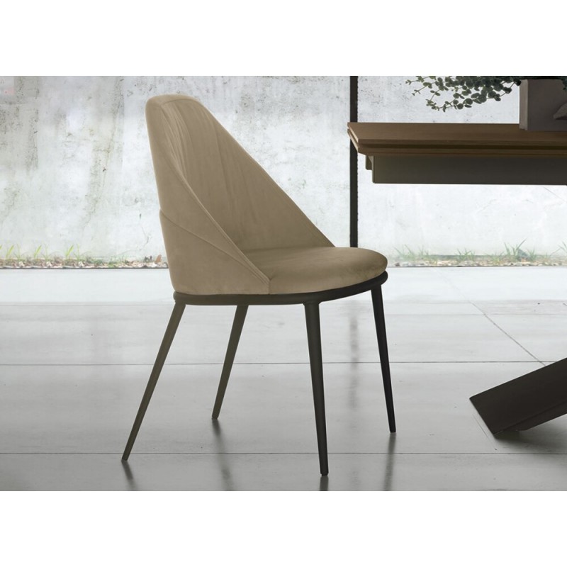 RENOIR RENMET Sedit Renoir chair with metal structure and seat of your choice