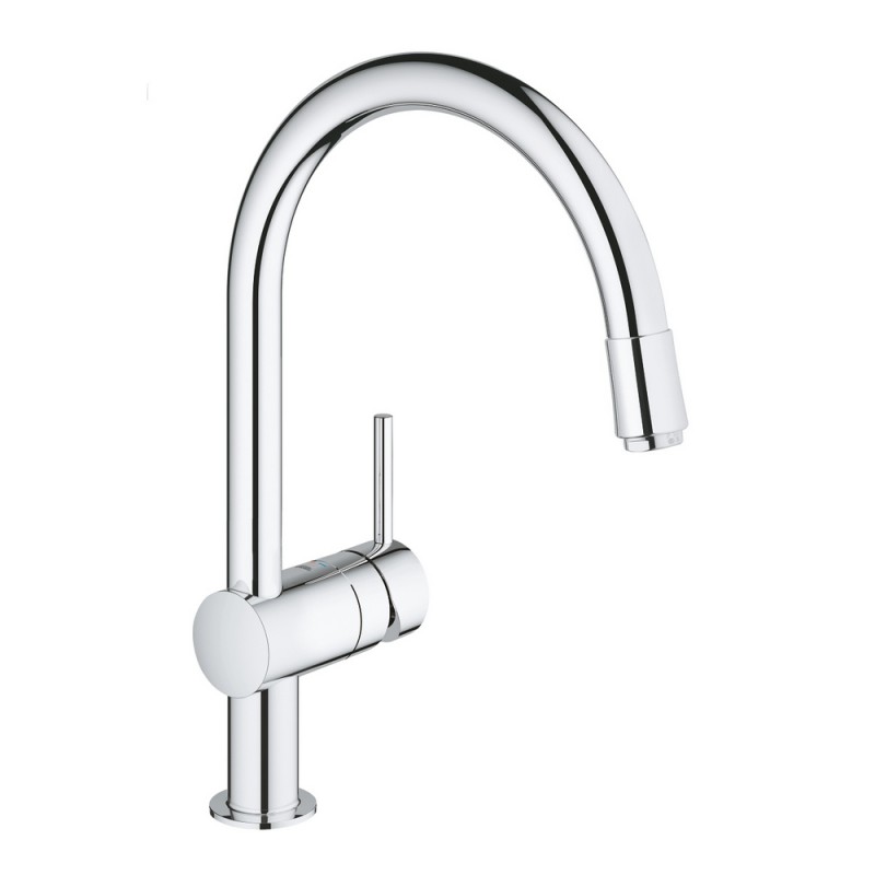 32 918 00E Grohe Miscelatore monocomando Minta 3291800E finitura cromo