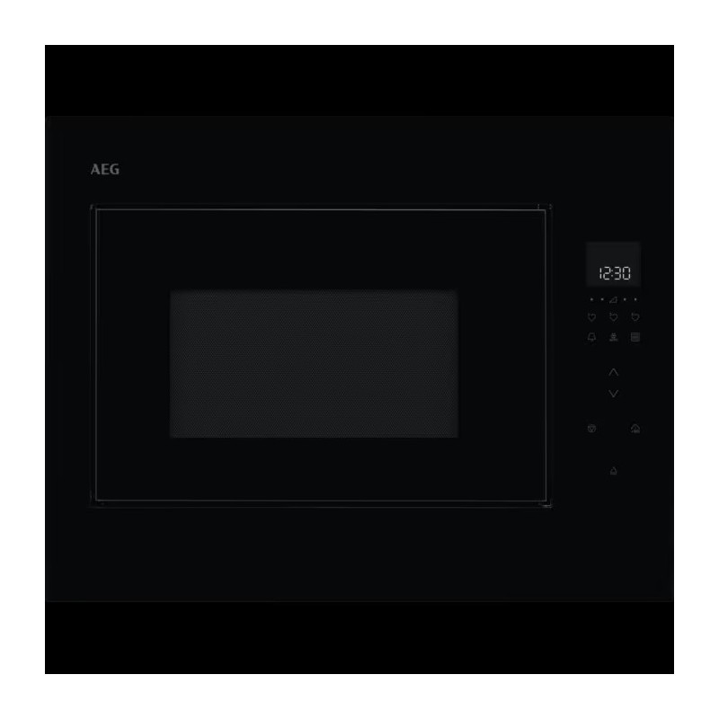 NMB6G261UB Horno microondas AEG con grill NMB 6G261 UB 60 cm acabado negro alto brillo