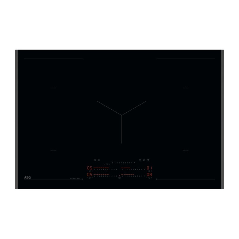 NIK85M00FB PRONTA CONSEGNA - AEG Piano cottura a induzione NIK 85M00 FB in vetroceramica nero da 80 cm
