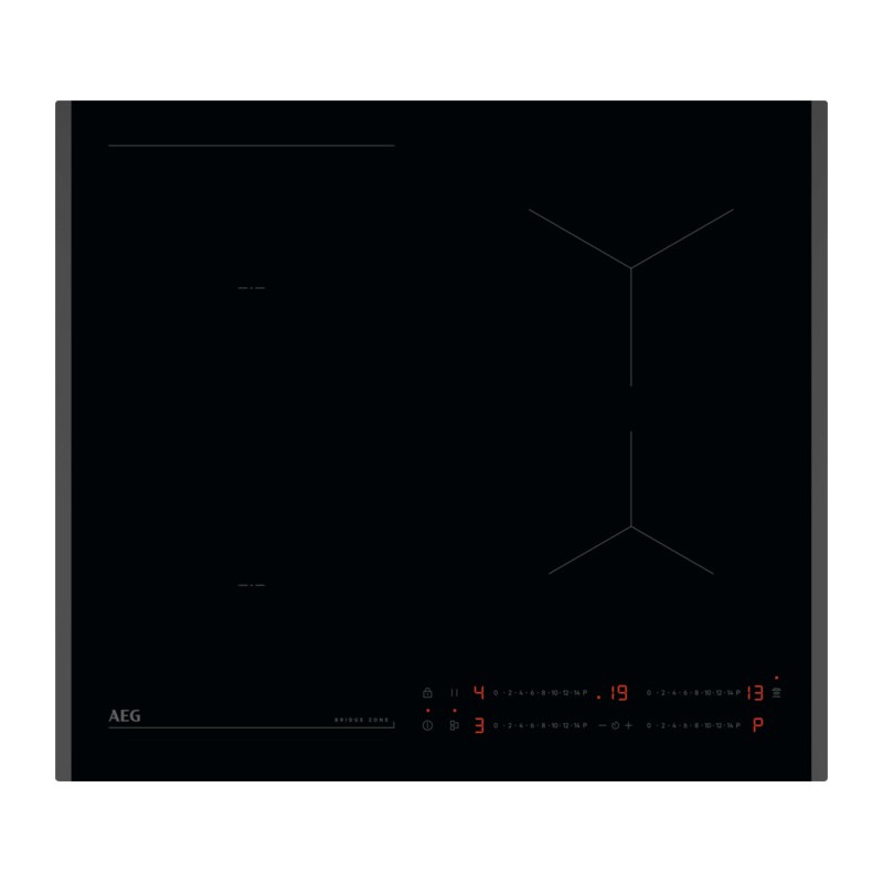 NIO64B00FB AEG NIO 64B00 FB 60cm Black Glass Ceramic Induction Hob