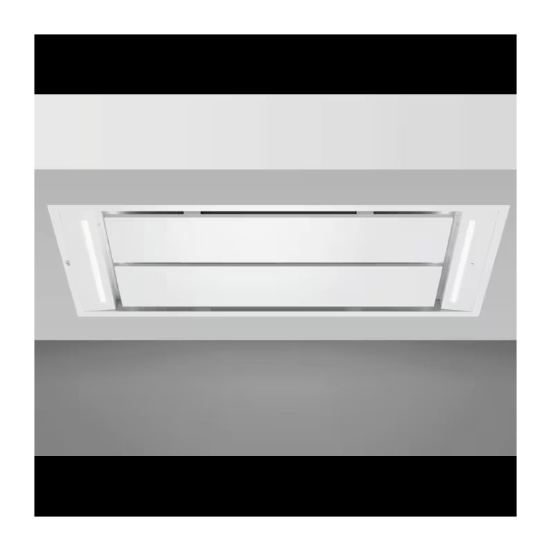NDC7722SW Hotte de plafond AEG NDC 7722 SW finition blanche 120 cm