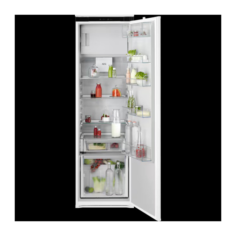 NSF6D181DS Réfrigérateur une porte AEG avec compartiment congélateur intégré NSF 6D181 DS 54 cm