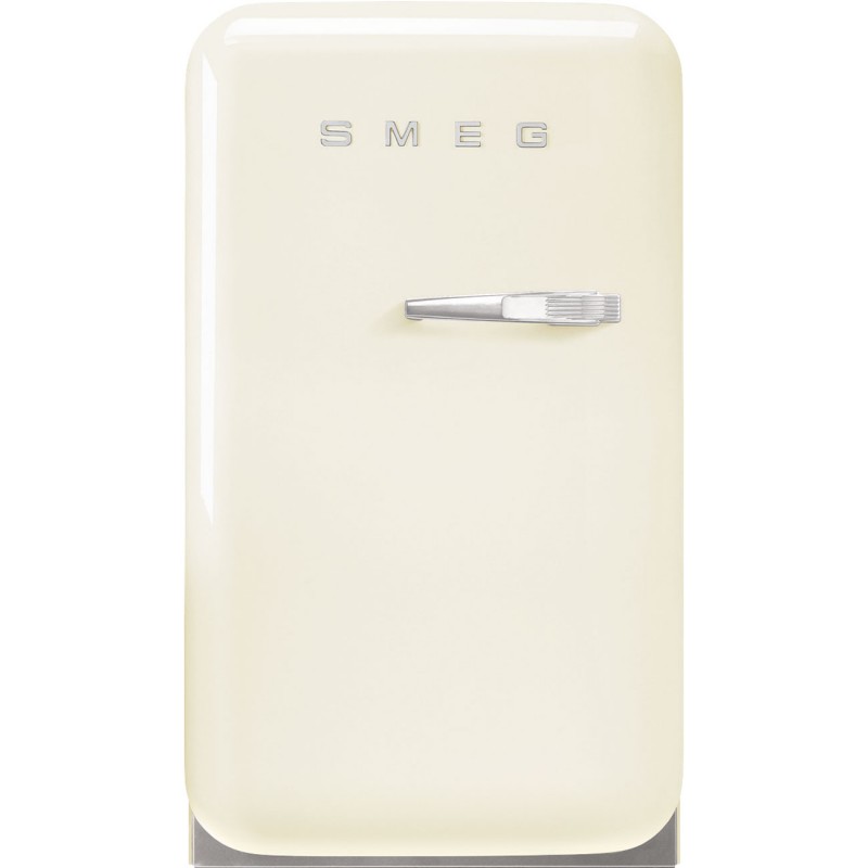  Réfrigérateur-congélateur Smeg FAB5LCR6 41 cm, pose libre, une porte, charnières à gauche, finition crème