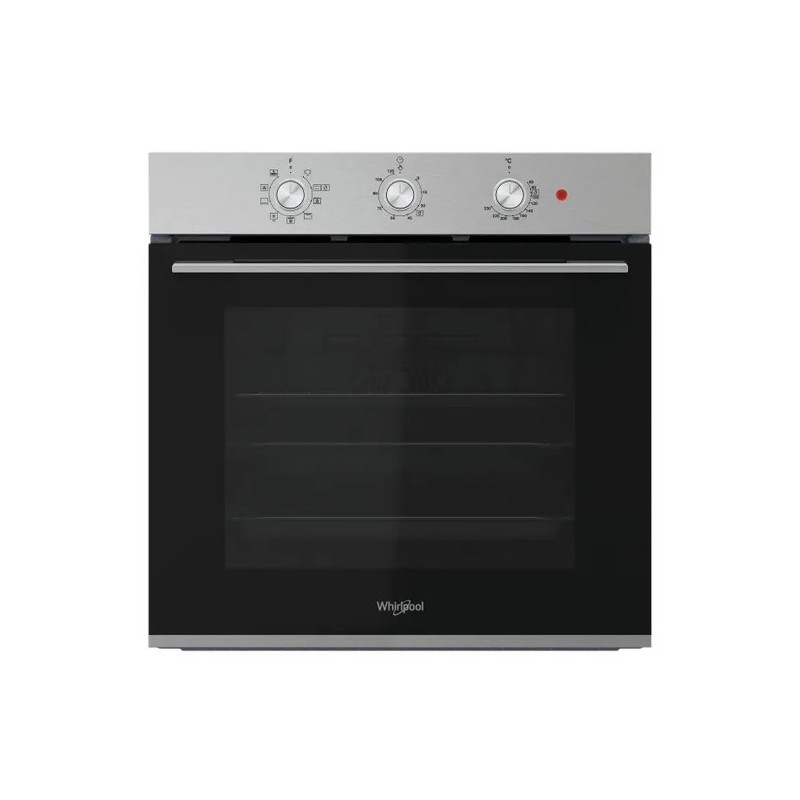 OMK38HU0X LIVRAISON RAPIDE - Four multifonction Whirlpool OMK38HU0X Finition acier Facile à nettoyer 60 cm