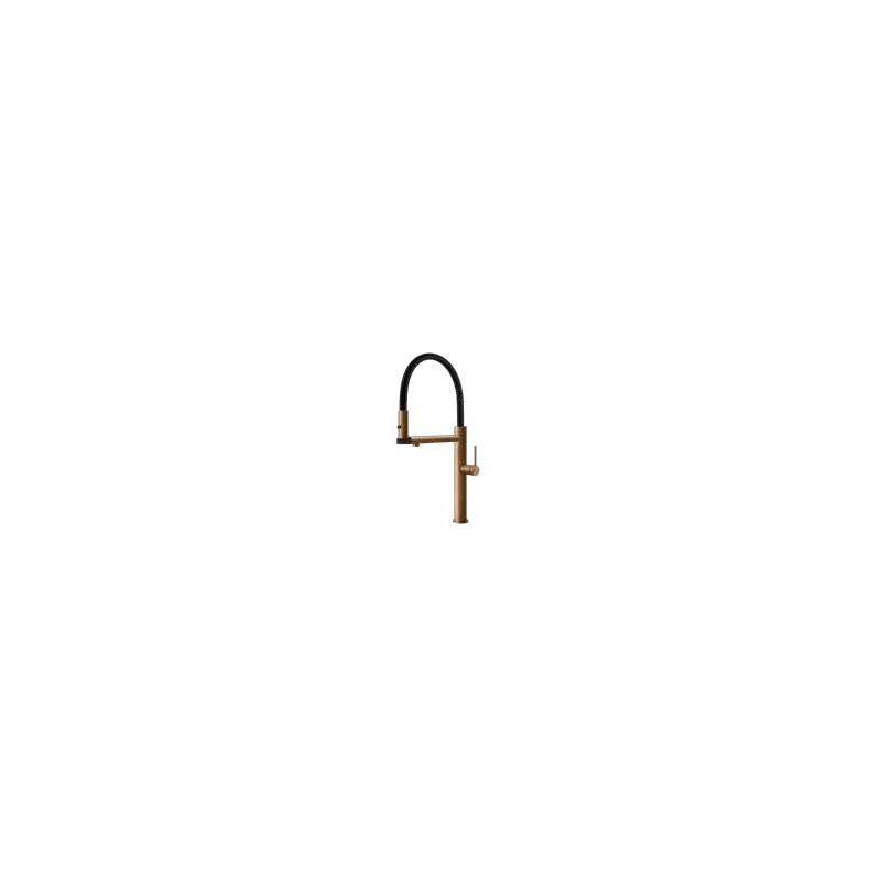 60214 726 Gessi Miscelatore monocomando Cesello 60214 726 finitura Warm Bronze Brushed PVD  - IN PROMOZIONE FINO AL 14/09