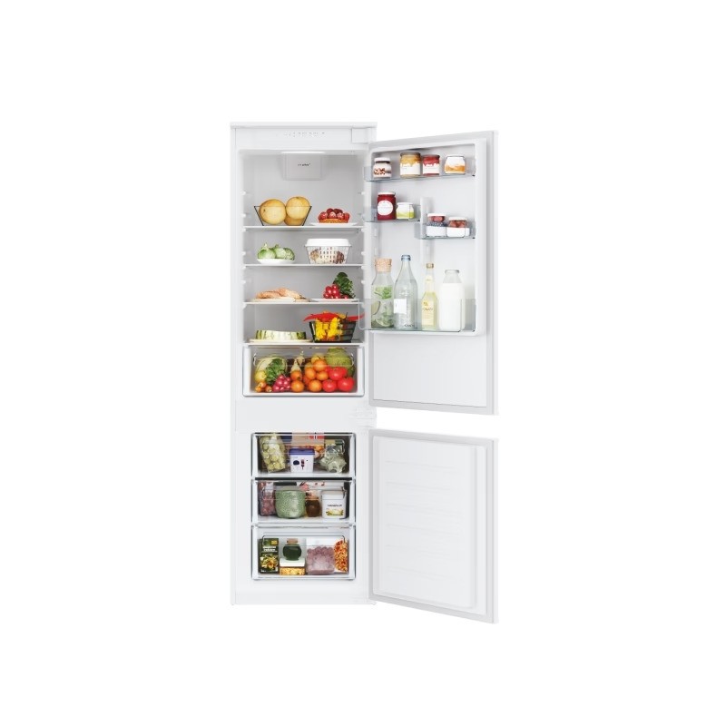 CBL3518E/L PROMPT DELIVERY - Candy CBL3518EL 54cm Built-in Combined Refrigerator - Left Door Opening