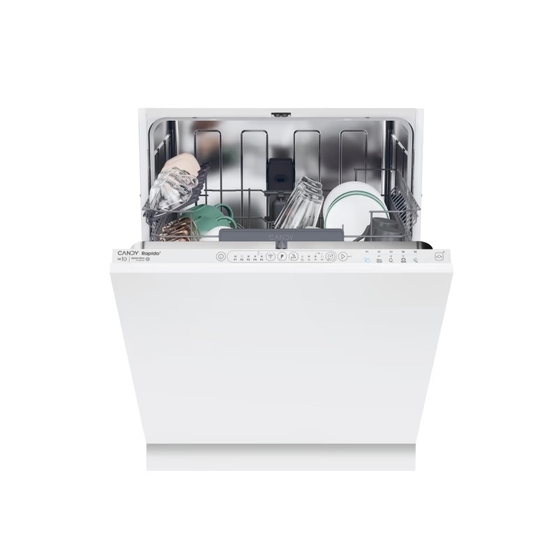 CS 4E7L0W LIVRAISON RAPIDE - Lave-vaisselle encastrable Candy CS4E7L0W 60 cm