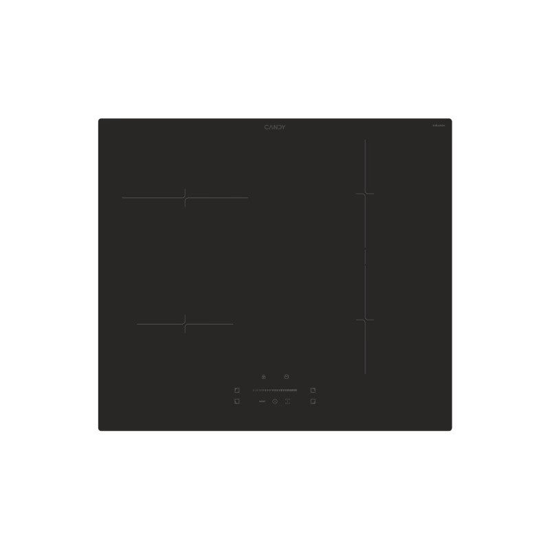 CTP643C/YEP ENTREGA RáPIDA - Placa de inducción Candy CTP643CYEP acabado en cristal negro 60 cm