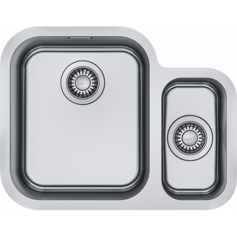 122.0736.139 Franke Single bowl sink with Smart Undermount bowl SRX 160-34-16 122.0736.139 stainless steel finish 58x45 cm