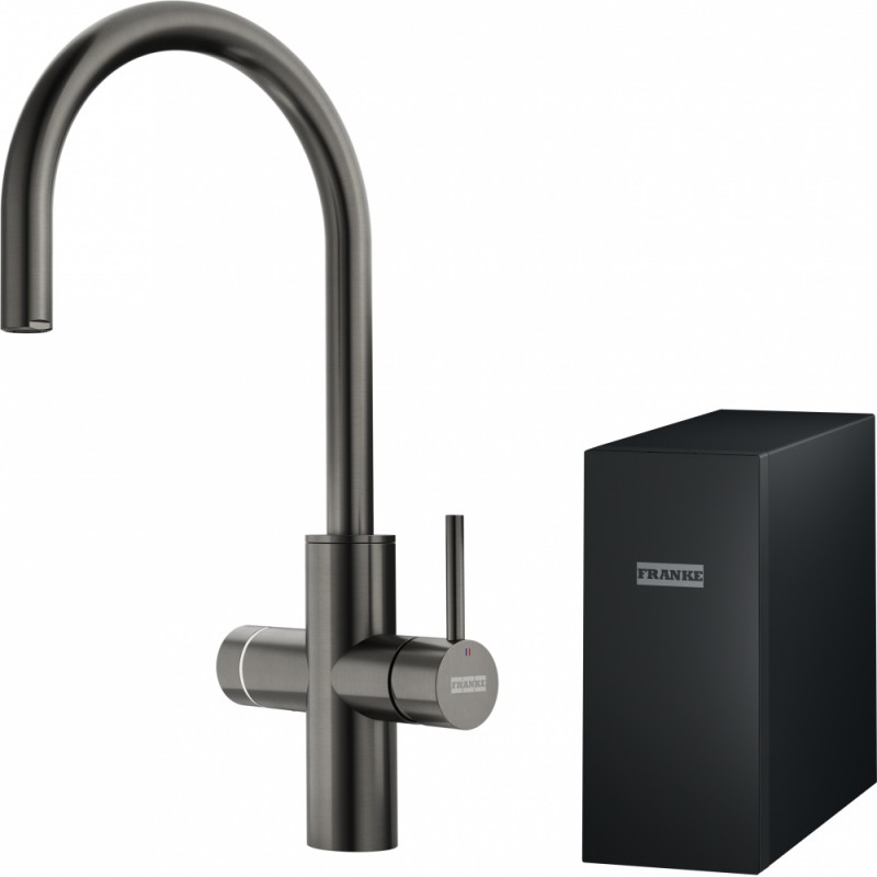 160.0731.761 Franke: Mythos Water Hub All In One 160.0731.761 multifunction electronic mixer tap, anthracite finish