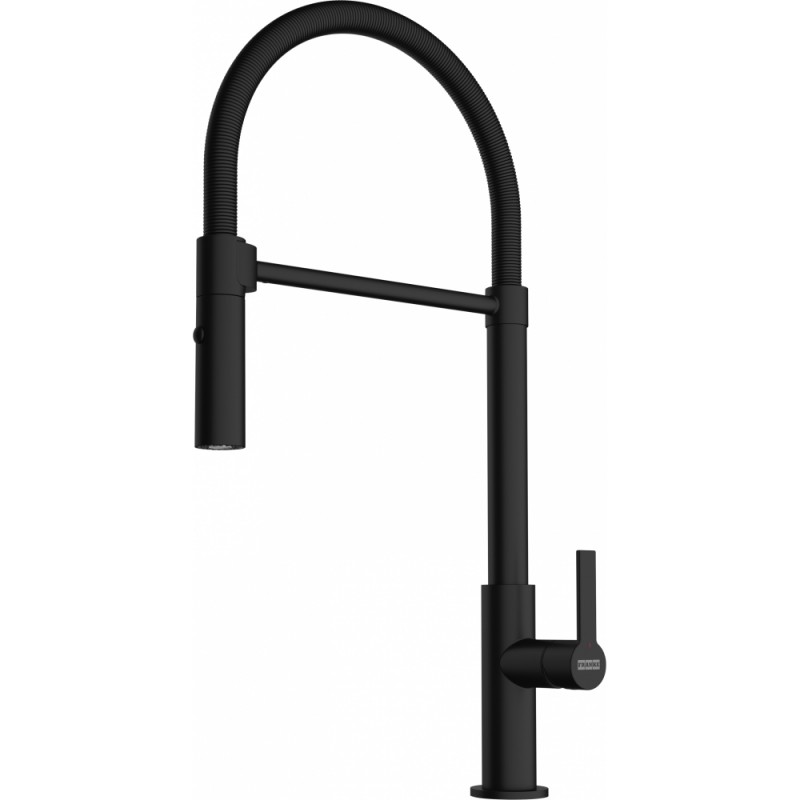 115.0728.396 Franke: Robinet mitigeur semi-professionnel Maris Slim Semi-Pro 115.0728.396, finition noire mate