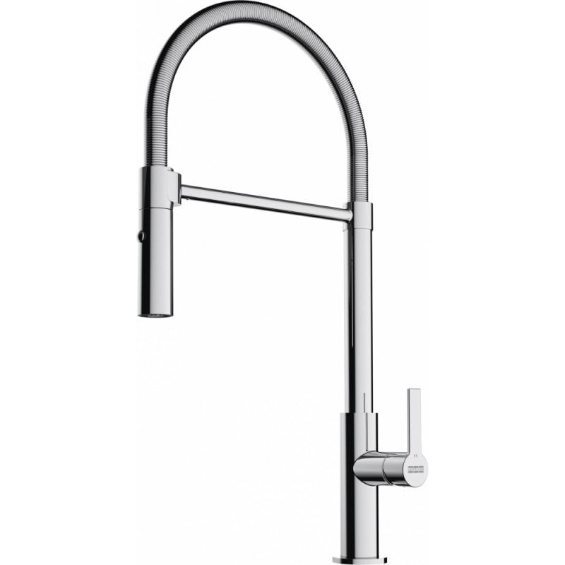 115.0728.395 Franke: Robinet mitigeur semi-professionnel Maris Slim Semi-Pro 115.0728.395, finition chromée