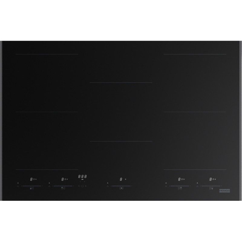 108.0735.487 Franke: Placa de inducción Mythos Masterpiece K-LINK FMY 805 IF KL AN 108.0735.487 de 77 cm, color negro/cristal antracita
