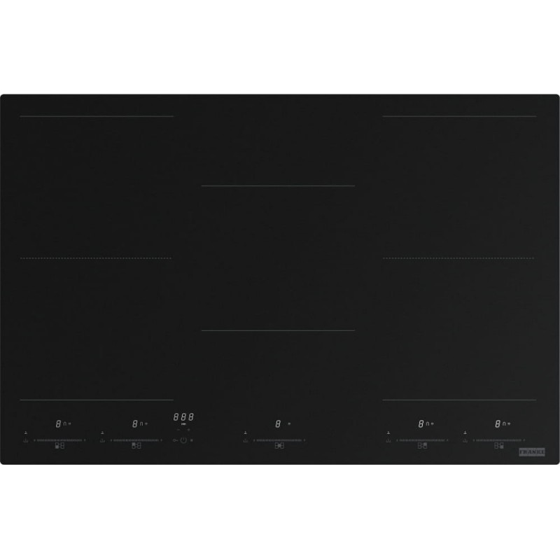 108.0733.617 Plaque à induction Franke Mythos K-Link Noir Mat FMY 805 IF KL MB 108.0733.617 77 cm, verre noir mat