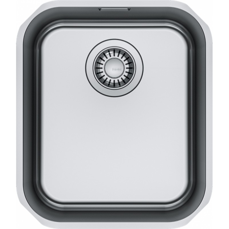  Évier Franke Smart Undermount SRX 110-34 122.0736.152 à une cuve, finition acier inoxydable, 36,8 x 42,8 cm