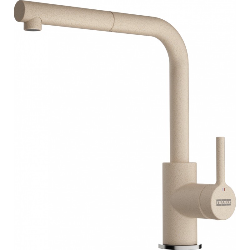  Grifo monomando para ducha Franke: Lina L 115.0728.489, acabado color avena.