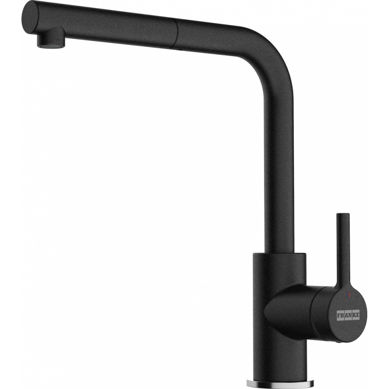  Franke: Mitigeur de douche monocommande Lina L 115.0728.484 Finition noire