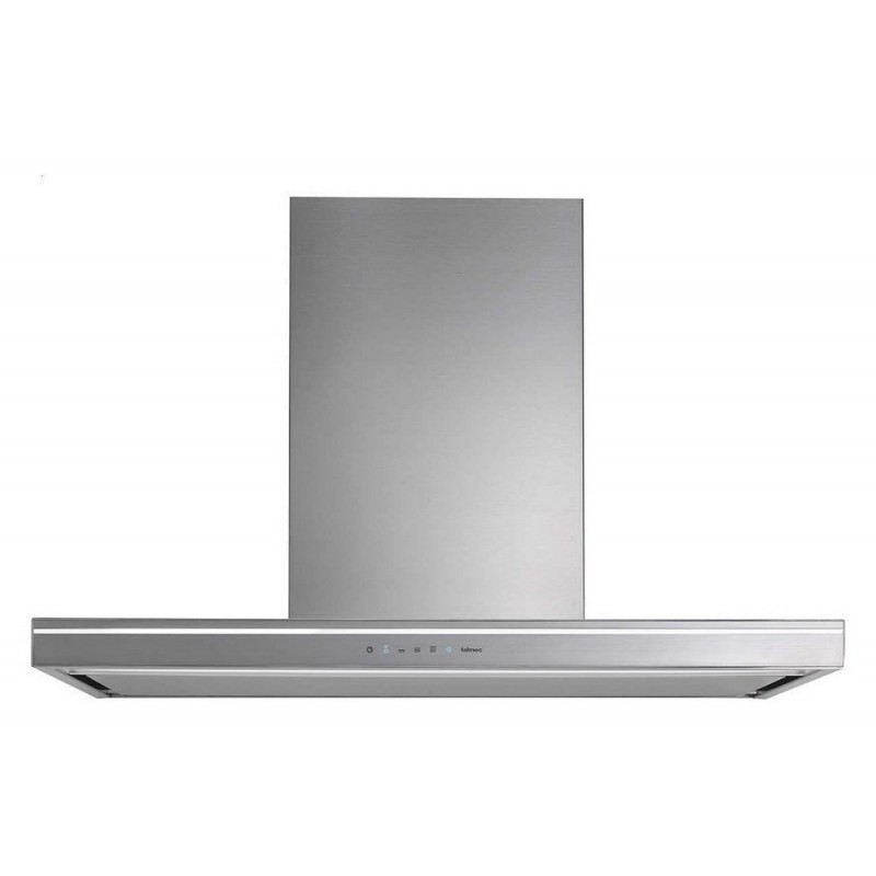  Falmec Island hood Lumina NRS stainless steel finish and 90 cm steel glass