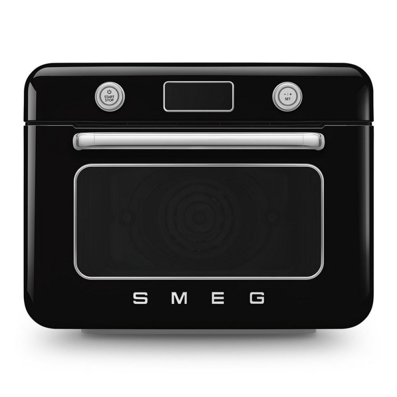COF01BLEU Smeg COF01BLEU 50cm countertop steam oven with black finish