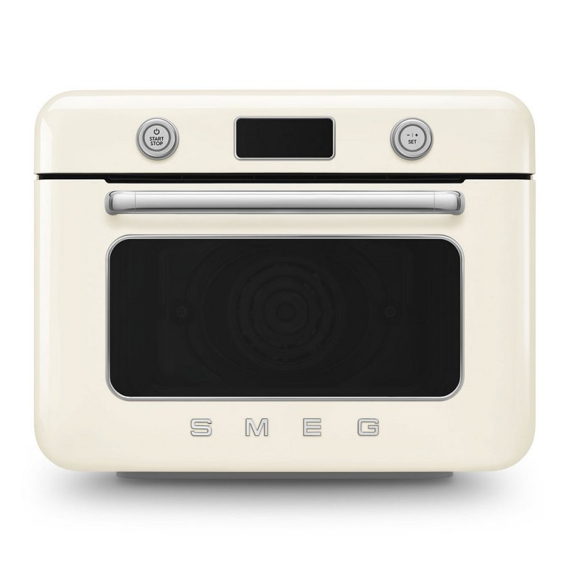 COF01CREU Four à vapeur autonome Smeg COF01CREU 50 cm finition crème