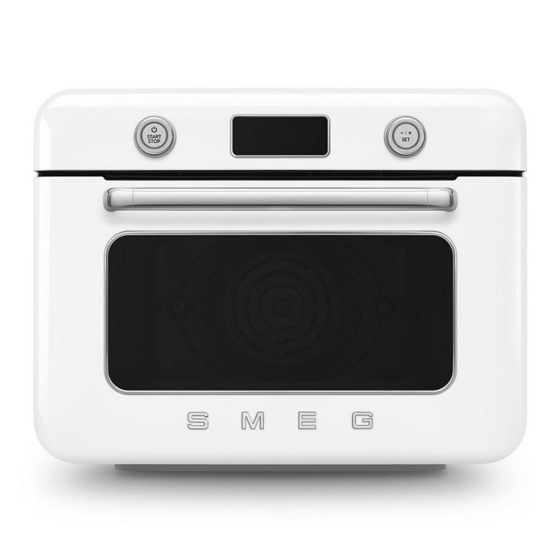 COF01WHEU Smeg Forno combinato a vapore da appoggio COF01WHEU finitura bianco da 50 cm