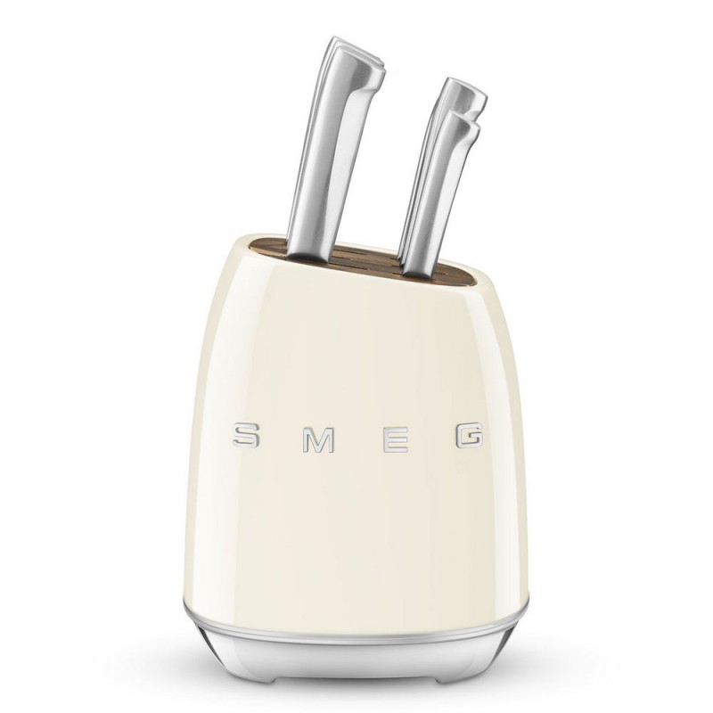 KBSF02CR Smeg KBSF02CR Knife Block, Cream Finish