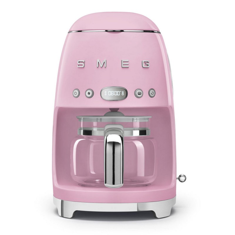 DCF02PKEU Cafetière américaine Smeg DCF02PKEU avec finition rose