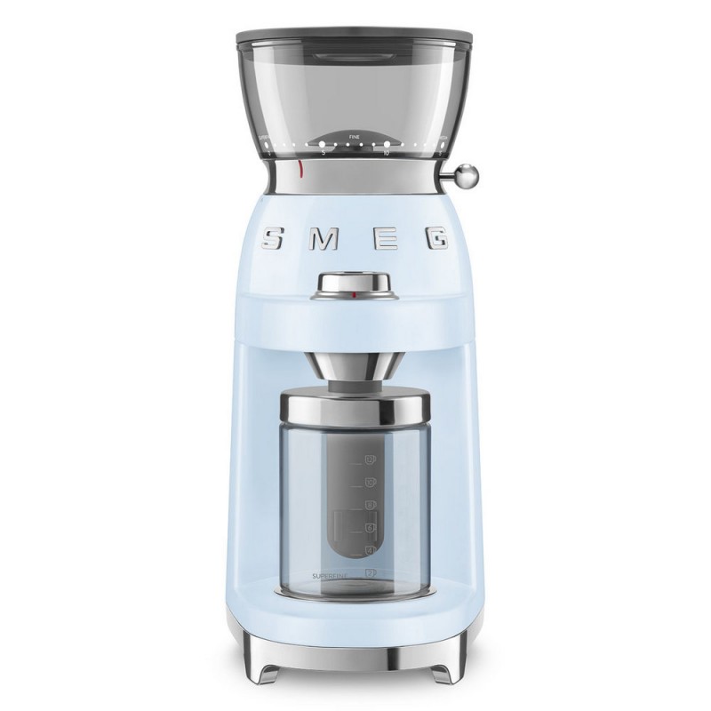CGF03PBEU Moulin à café multifonction Smeg CGF03PBEU, finition bleue
