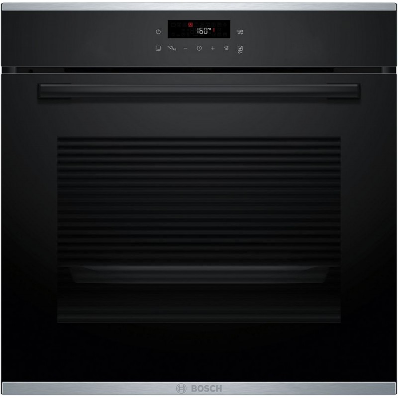 HBA272BB3 PRONTA CONSEGNA - Bosch Forno pirolitico da incasso HBA272BB3 finitura vetro nero da 60 cm - Serie 4