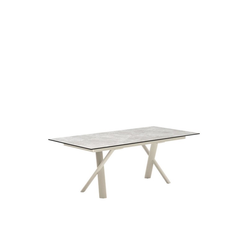 CB/4867-R 200 Mesa extensible Connubia Master CB4867-R 200 con estructura metálica y tablero cerámico de 200 (280) x 100 cm.