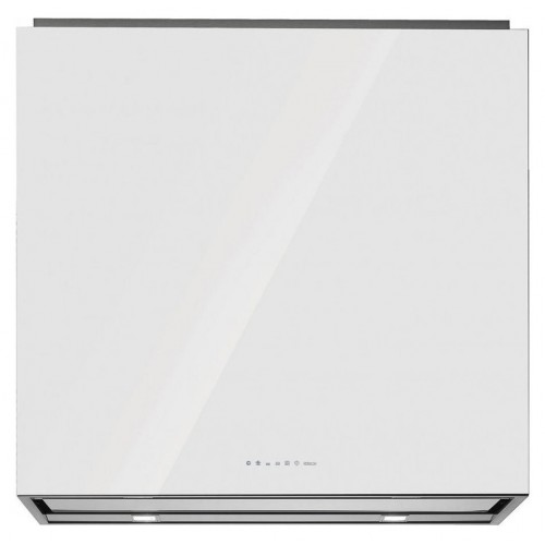 Falmec Laguna wall hood with stainless steel finish and 90 cm white glass