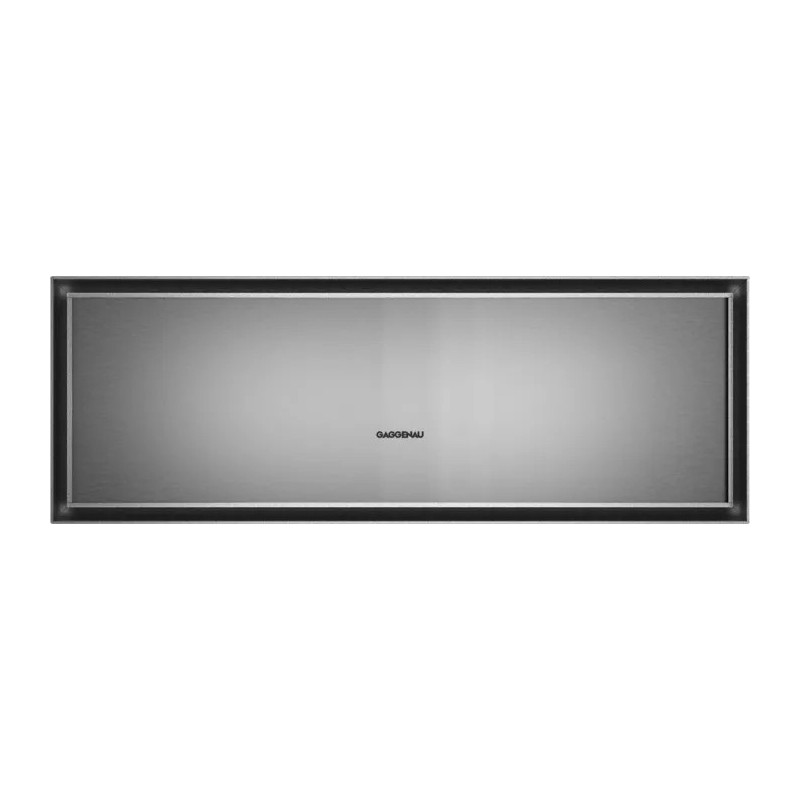 GW 453 120 Gaggenau Cassetto scaldavivande da incasso GW453120 finitura inox e vetro fumè da 60 cm