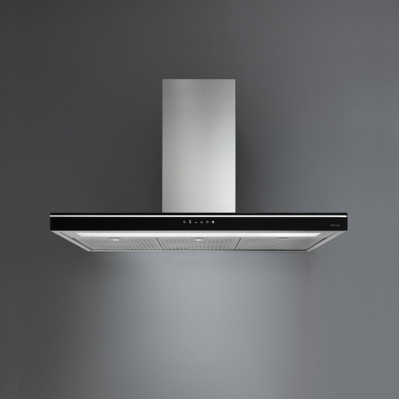  Falmec Hotte murale 90 cm Luce finition noire