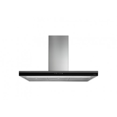 Falmec hotte îlot 90 cm Luce finition noire
