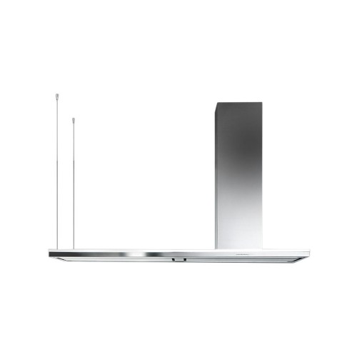 Falmec Hotte îlot Lumen Isola 175 175 cm finition inox (version droite)