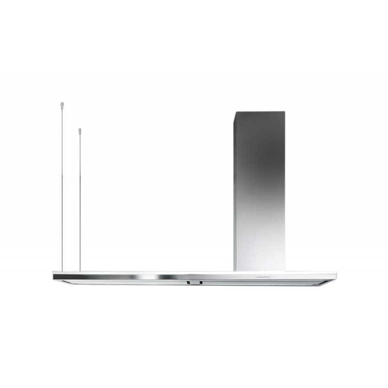  Falmec Hotte îlot Lumen Isola 175 175 cm finition inox (version droite)