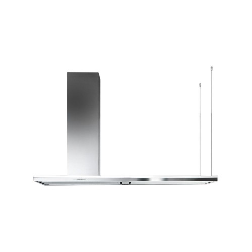 Falmec Hotte îlot Lumen Isola 175 175 cm finition inox (version gauche)