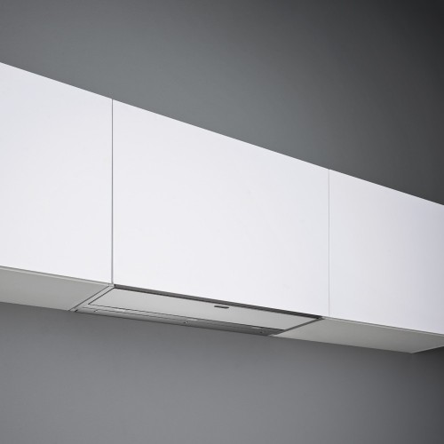 Falmec 60 cm built-in hood Move stainless steel and white glass finish