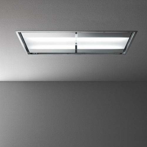 Falmec Hotte de plafond Nuvola Led 140 140 cm finition inox