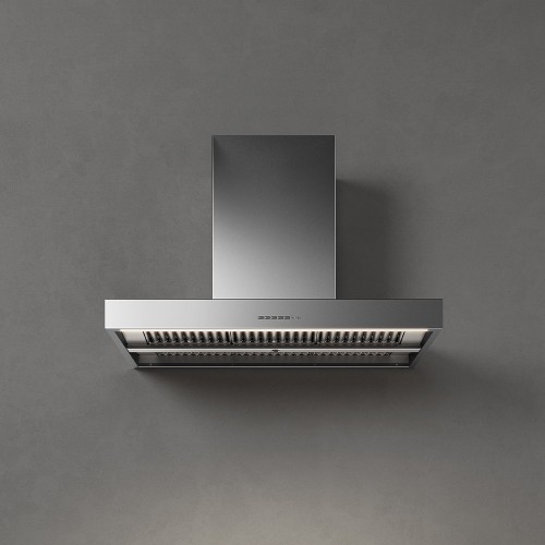 Campana extractora de pared Falmec Plane No-Drop, 90 cm, acabado en acero inoxidable - 800 m3/h