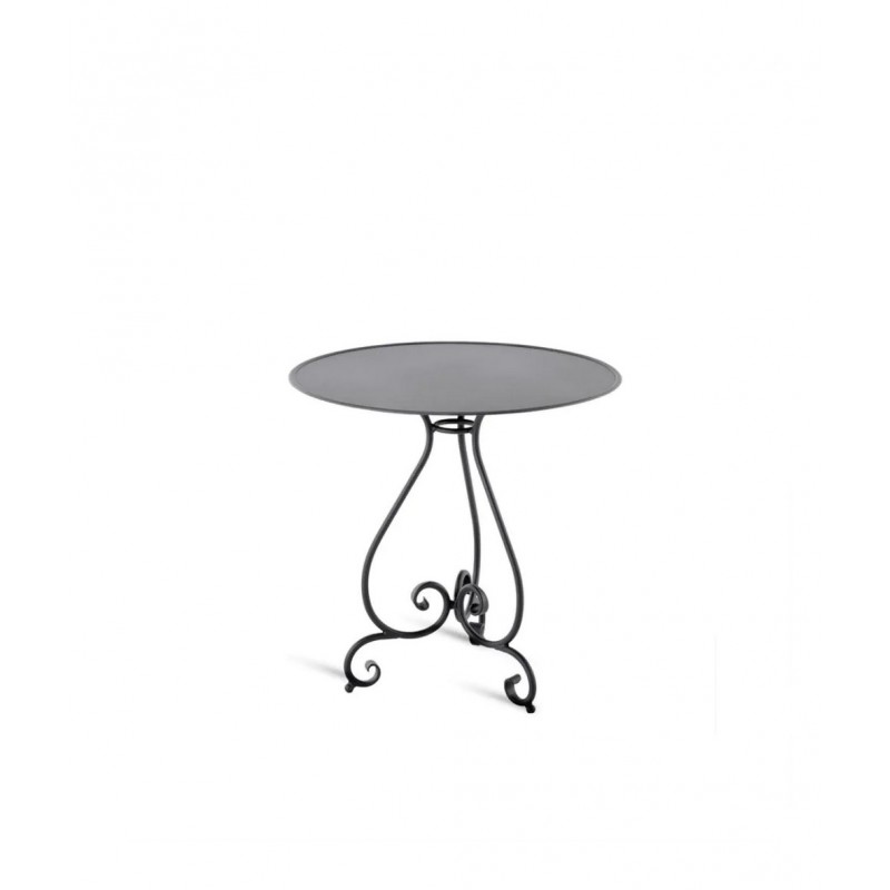AURORA TALFG Table ronde fixe en fer Unopiù AURORA, Ø70 cm