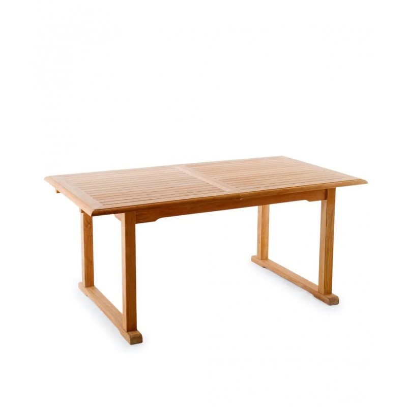 CHELSEA TAMIREP Unopiù CHELSEA extendable table in teak wood 165(225)x90 cm
