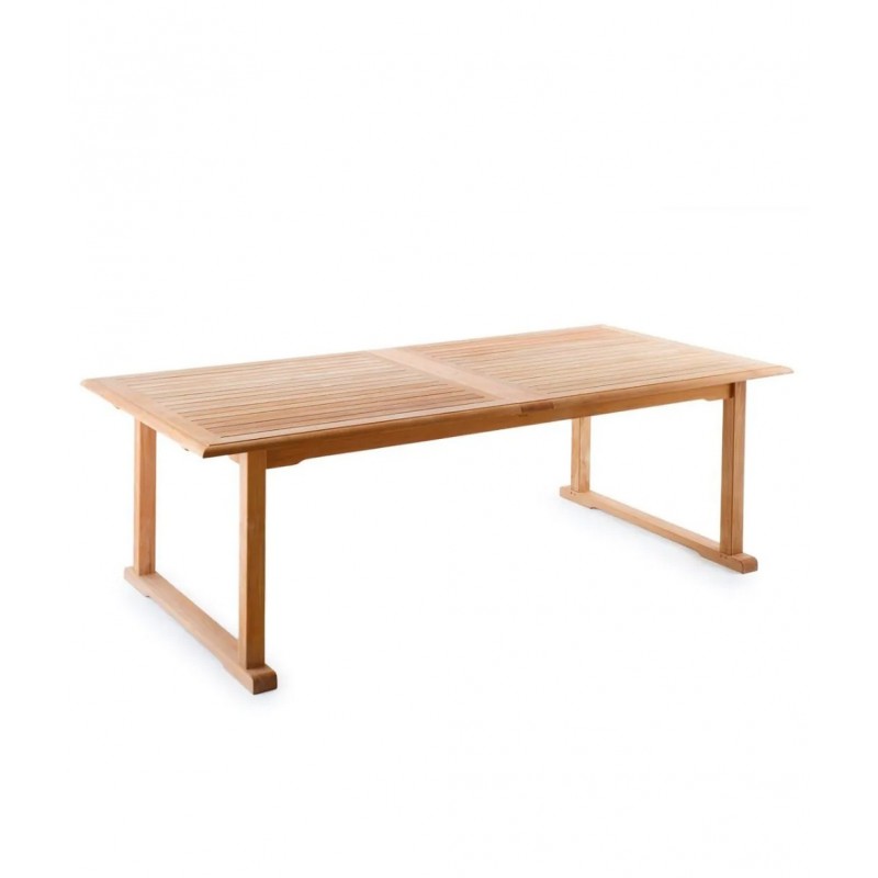 CHELSEA TAMILRE Unopiù CHELSEA extendable table in teak wood 217(297)x102 cm