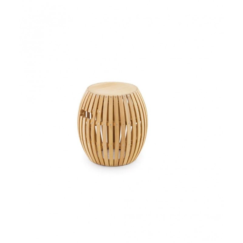 SWING SGANTE Unopiù SWING stool/low table with teak frame