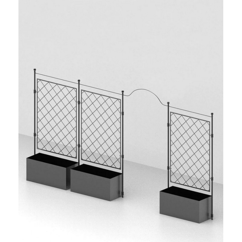 SOLAIRE GRF Unopiù SOLAIRE diamond or square mesh gratings