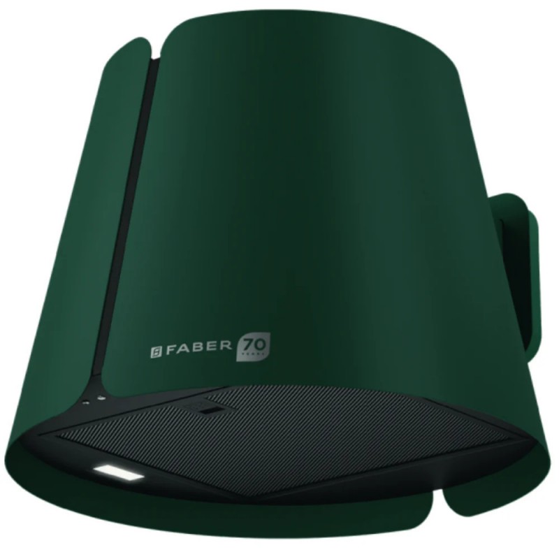 335.0740.239 Hotte murale Faber BEAT WALL F42 DF/BK MATT 335.0740.239 finition vert mat/noir 47,8 cm